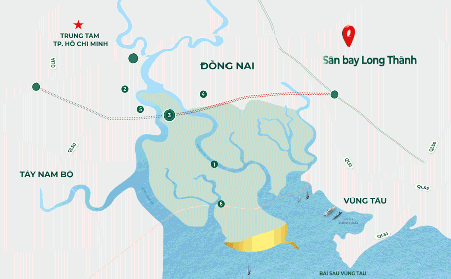 Vị trí Vinhomes Green Paradise